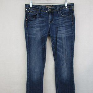 ReRock for Express Jeans Blue Straight Studded